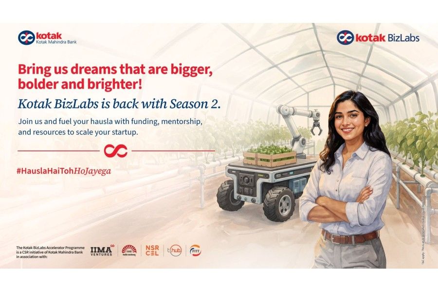 Kotak Mahindra Bank Launches Season 2 of Kotak BizLabs to Support 75+ Startups Across India